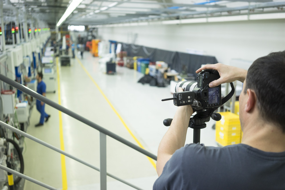 Christian O. Bruch für Automobilzulieferer auf Fotoproduktionsreise. 2 Christian O. Bruch Making Of 2