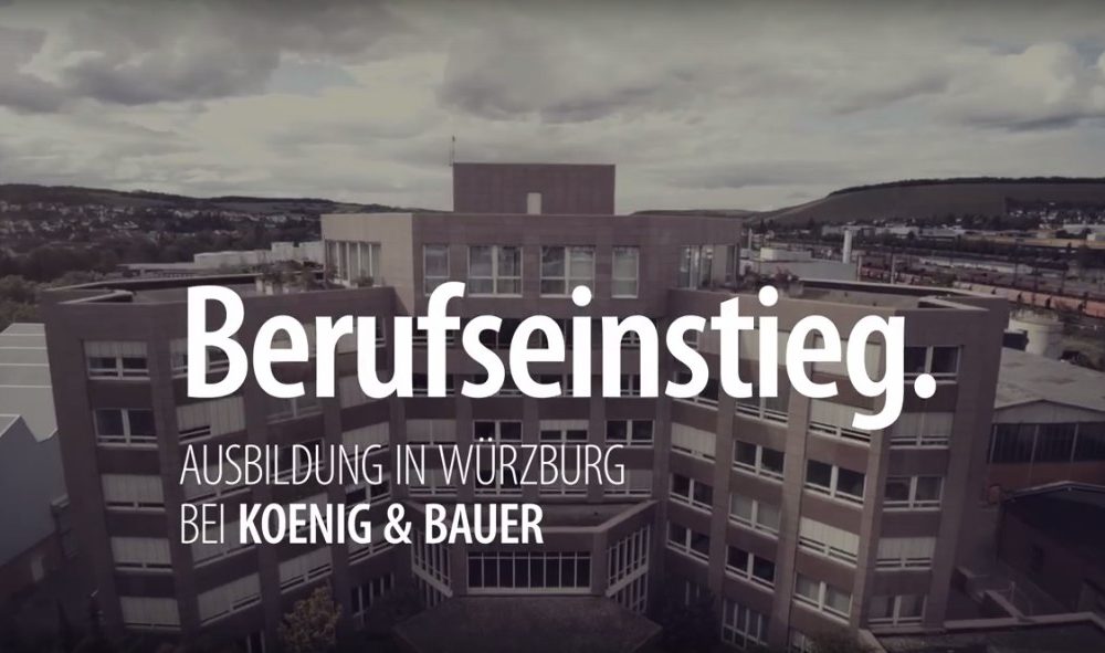 EXPOSE bewegt: Azubi-Recruiting-Film für Koenig & Bauer Druckmaschinen. 6 Bewegtbild Filmproduktion KBA