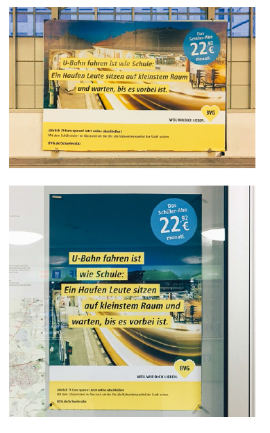 EXPOSE | Panorama-Format für die BVG Werbekampagne. 2 EXPOSE Broschuere TobiBohn BVG